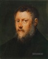 Porträt eines Mann Fragment Italienische Renaissance Tintoretto